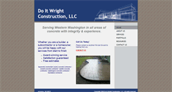 Desktop Screenshot of concretedonewrightwa.com